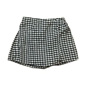 Kate Mack kids skort Black and White Checkered Skirt